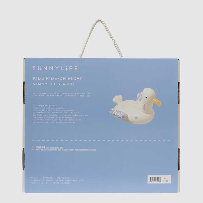 SUNNYLiFE Kids Ride-On Sid The Seagull image number 3